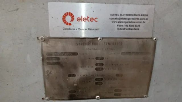 Gerador baixa rotação para hidroelétrica  - Foto 4