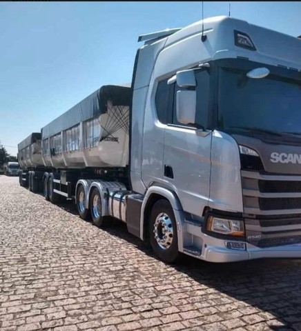 Scania R540 Rodocaçamba 2020 (Entrada+Parcelas)