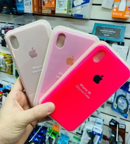 Capa Silicone Iphone Xr - Assistência Curitiba