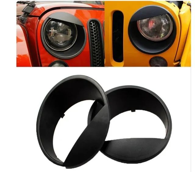 Aro para farol Jeep Wrangler  - Foto 3