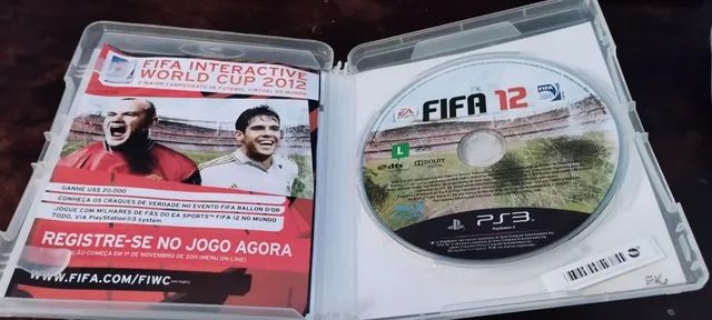 Jogo Fifa 12 - Xbox 360 Mídia Física Usado