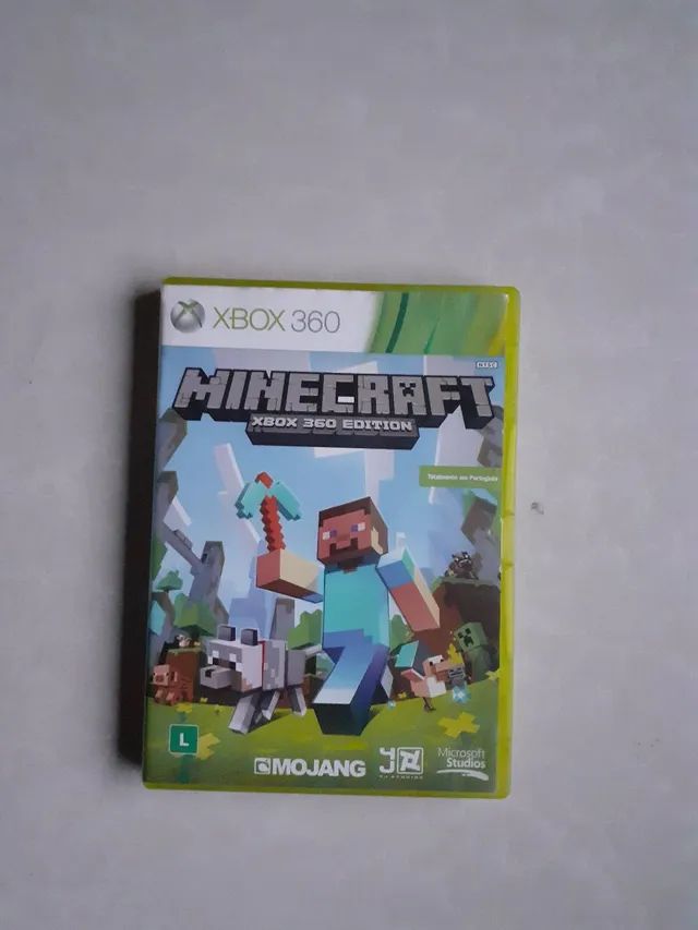 Jogo Minecraft para XBOX 360 (DVD ORIGINAL)