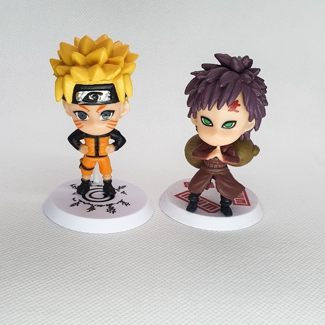 Naruto E Sasuke Action Figure (colecionável) Clássico