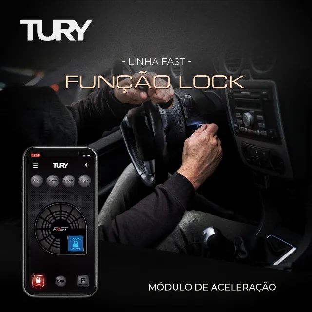 Módulo de Performace e Aceleração Fast3.4E Tury + Bloqueio - Foto 5