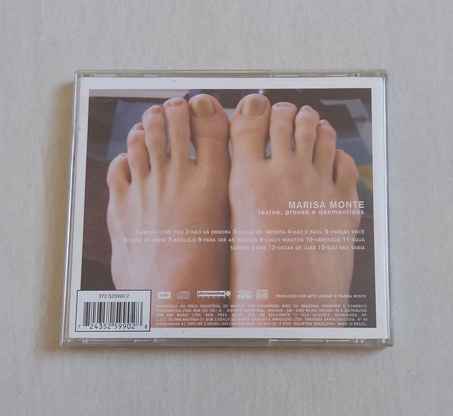 CD MARISA MONTE MEMÓRIAS CRÔNICAS E DECLARAÇÕES DE AMOR - Foto 2