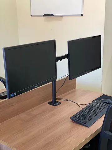 Suporte MXT Bi-Articulado para 2 monitores 13" à 32" - Gtech - Foto 5
