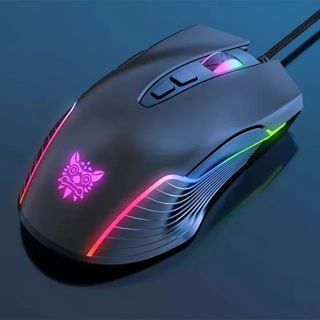 Mouse Gamer RGB com fio - Foto 3