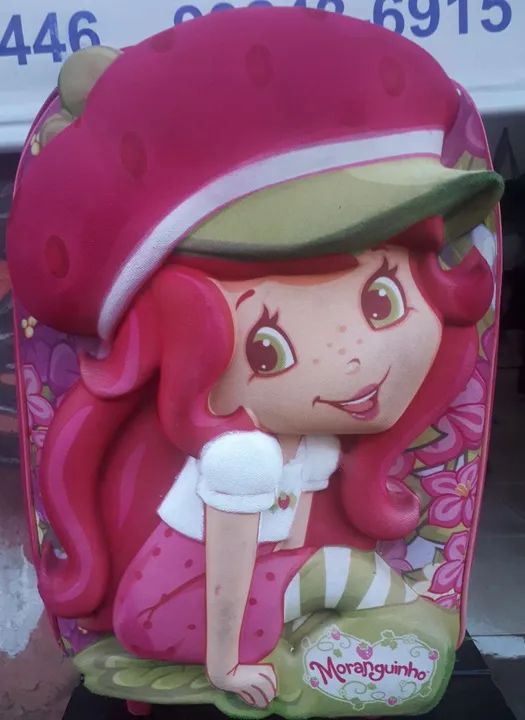 Mochila Infantil Moranguinho usada