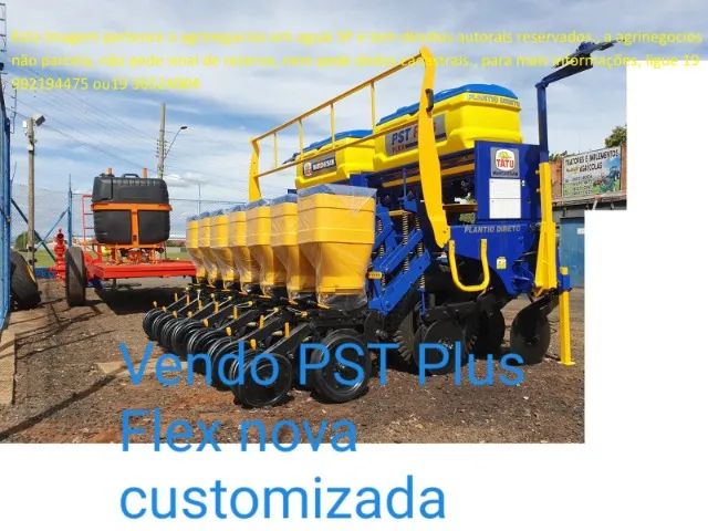 Plantadeira nova por preço de ocasião, tatu pst plus flex 7 linhas pantografica  - Foto 2