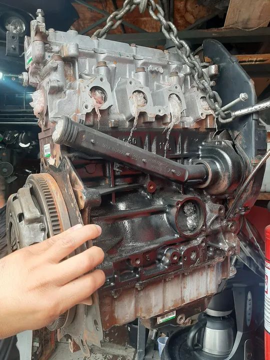 motor parcial polo / Fox / golf  1.6 8vls flex - Foto 4