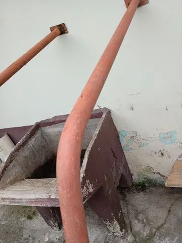 Corrimão de ferro 