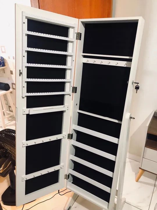 Espelho Decorativo com moldura, 1,89m de altura, Novo! - Foto 6