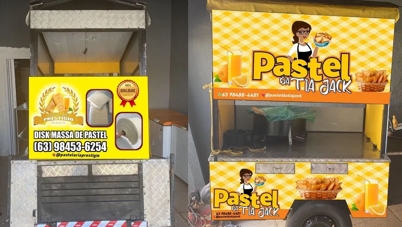 Carrinho de Pastel Completo - Foto 2