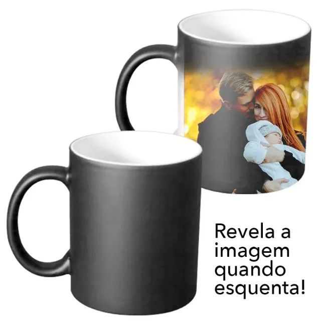 Caneca Mágica personalizada arte de sua preferência