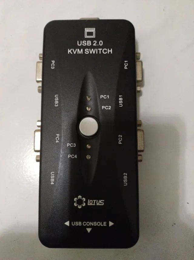 Chaveador VGA USB