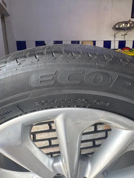 Roda Corolla 2014 R16 com pneus  - Foto 3