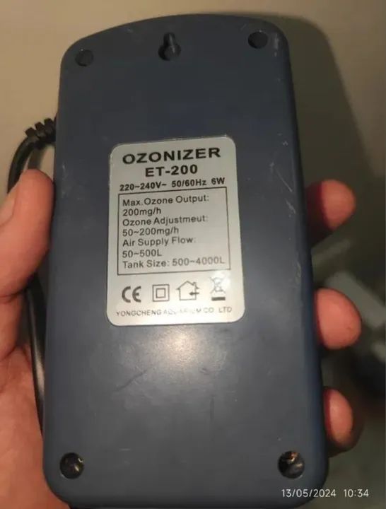 Gerador de ozônio - Weipro Et200  - Foto 3