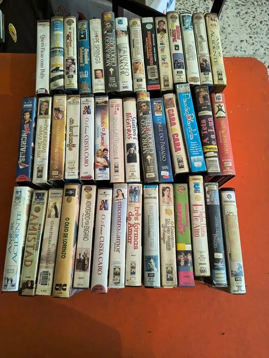 Coleção de Fitas VHS - Diversos Filmes