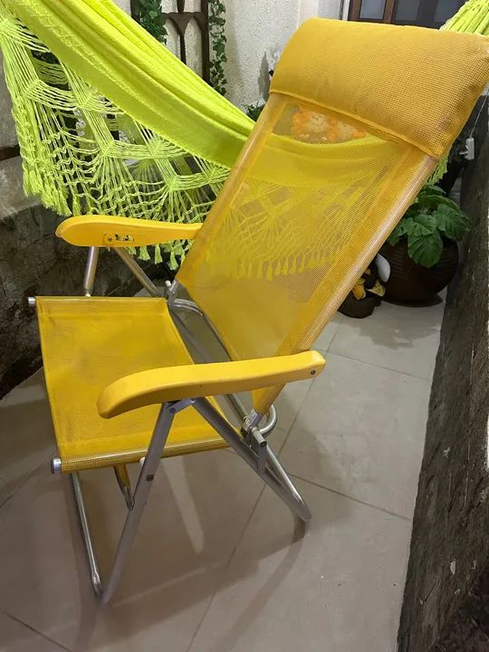 Cadeira de praia de alumínio  - Foto 2