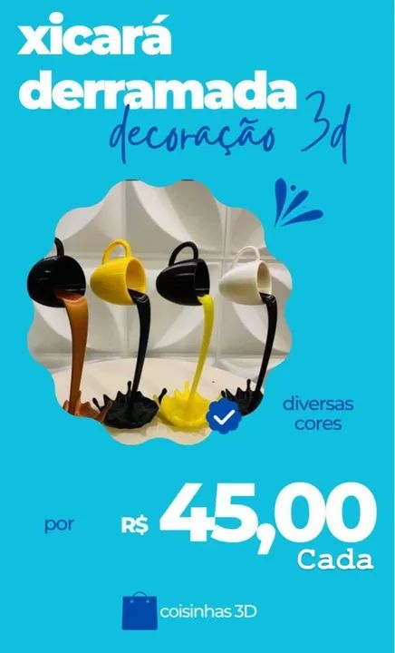 Objetos impressos em 3D - Foto 2