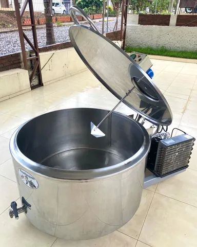 Resfriador 300 L  de Leite Semi Novo  220v Água Caldas  - Foto 5