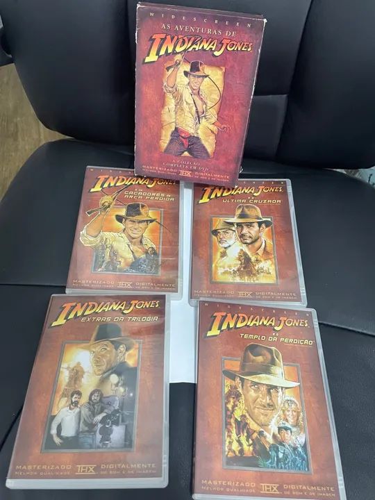 Box Indiana Jones - Trilogia Completa (DVD)