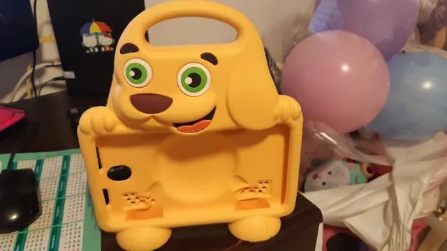 Tablet Infantil 7? Modelo DL3411 Kids Usado Com Defeito na Bateria - Foto 5