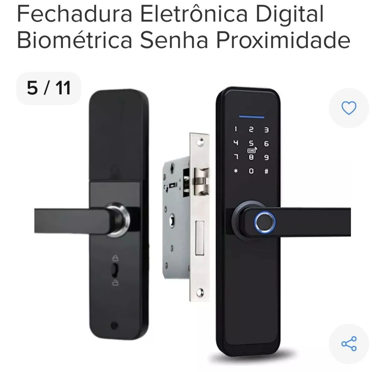 Fechadura digital ou eletrônica. R$ 798,00 instalada.