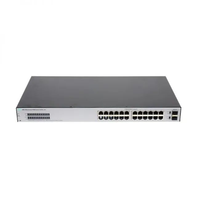 Switch 24 portas HP Aruba 1920S Gerenciável 24 portas Gigabit + 2 portas SfP  JL381A