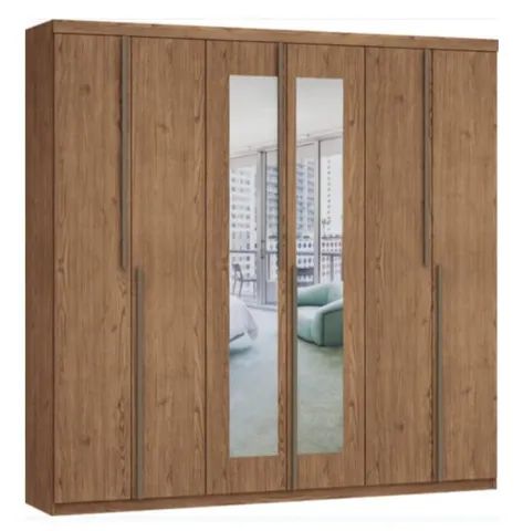 Guarda roupa casal dalas Novo 