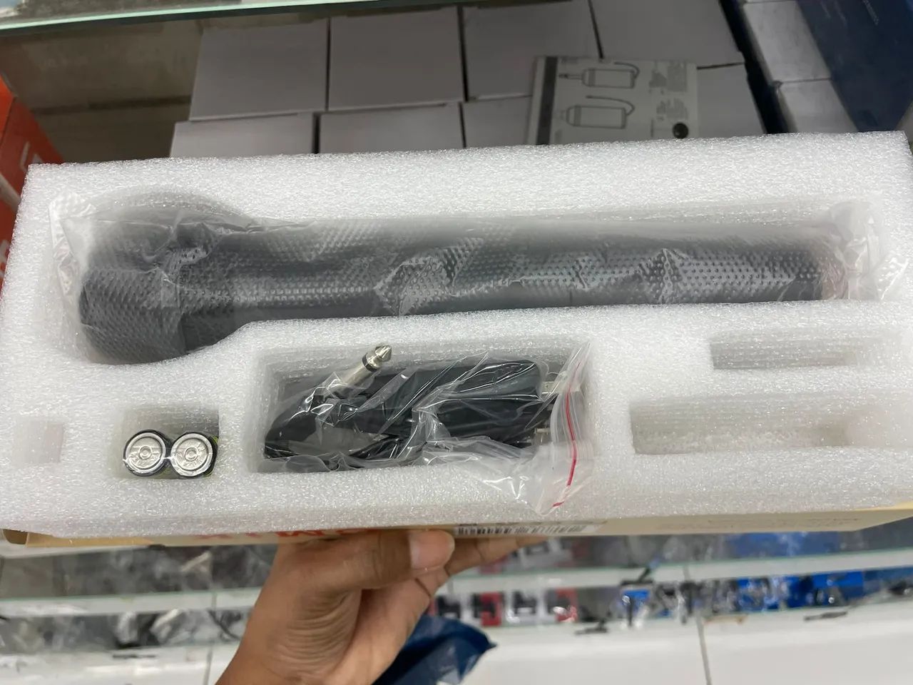 Microfone sem fio Wirelees Profissional Cmik MK-V10 - Foto 4