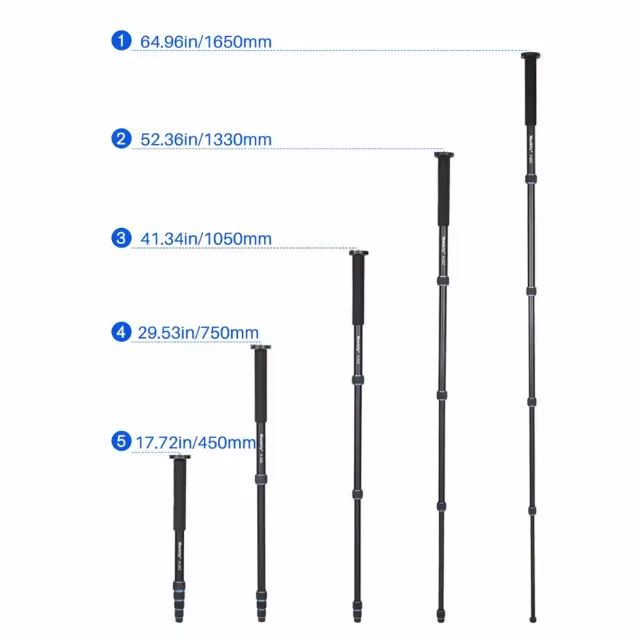 Tripé Manbily A-222 / Envio Rápido Correios / Pronta Entrega - Foto 3