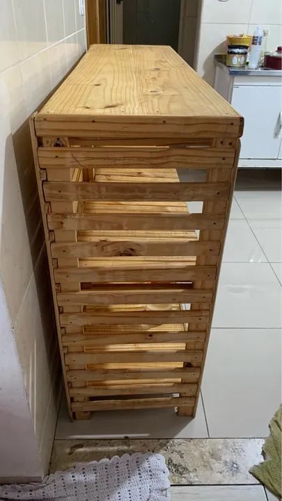 Estante de madeira para comércio - Foto 3