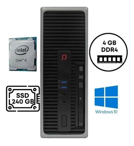 Computador Compaq Presario CQ-14, Intel Core I5, 4gb RAM, SSD 240GB, W10 Original- (NOVO)