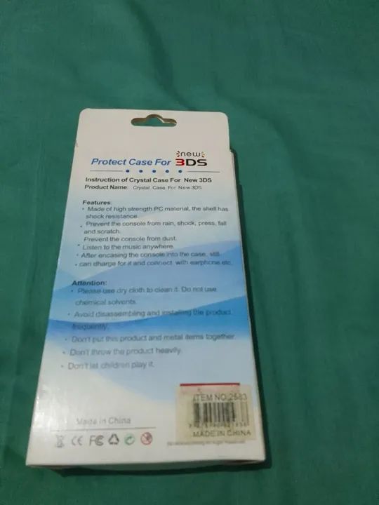 Capa para Nintendo new 3DS - Nova - Foto 2