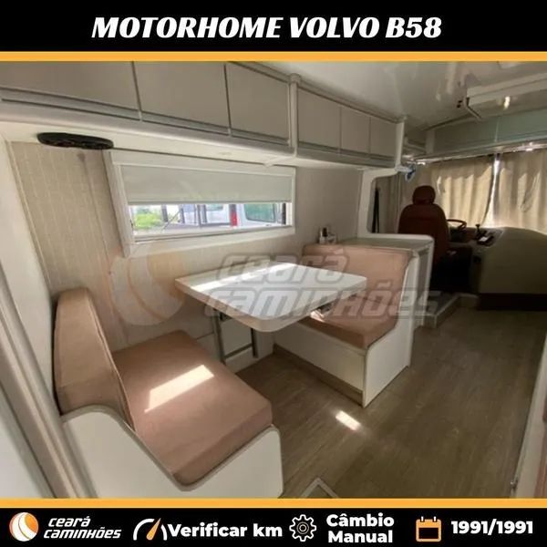 Volvo B58 Motorhome 1991 - Montagem 2020 - 8 Pessoas  - Foto 7