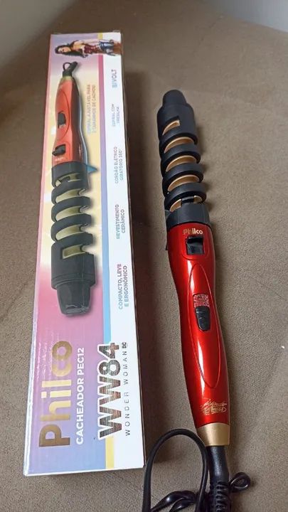 Cacheador/babyliss Philco WW84 Wonder Woman Bivolt - Novo