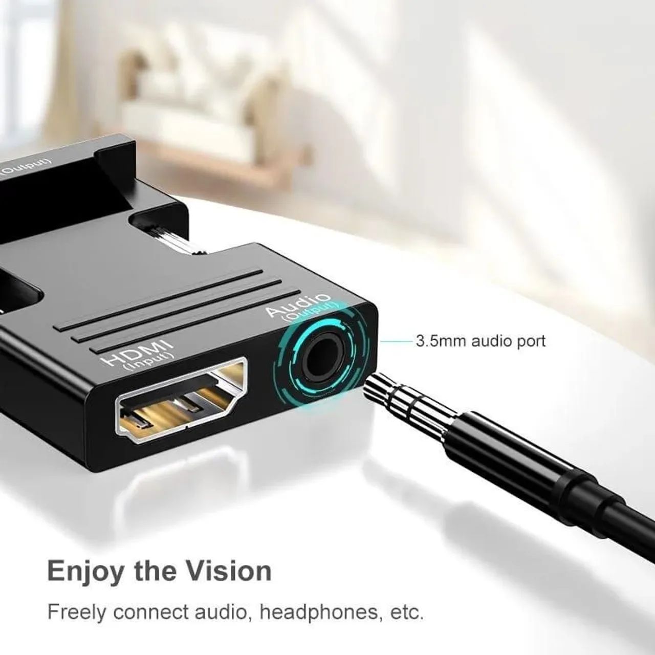 Conversor HDMI para VGA 1080P HD  - Foto 3