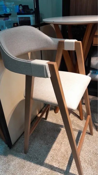 Banqueta maya madeira maciça  - Foto 4