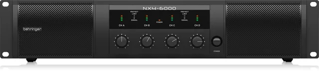 Vendo amplificador de potência Nx4-6000 Behringer novo na caixa testado em minhas caixas