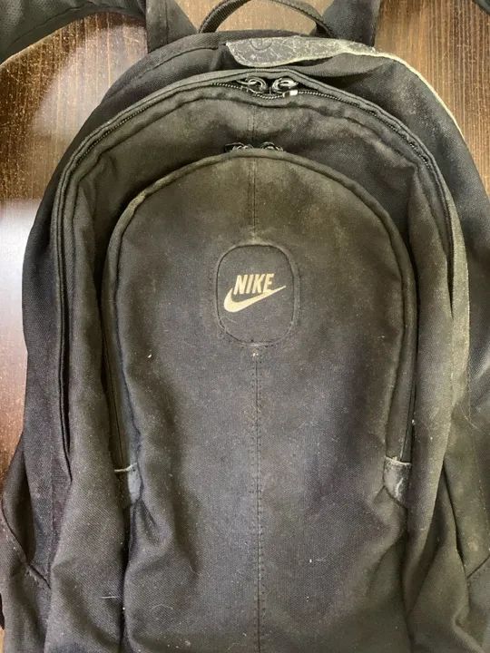 Mochila Nike Preta - Usada - Foto 2