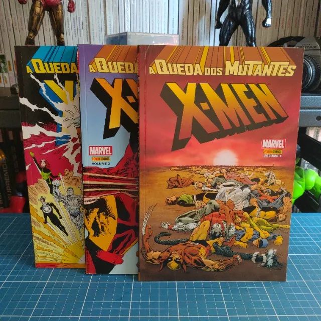 HQ X-Men A Queda dos Mutantes 1 a 3 (Capa Comum)