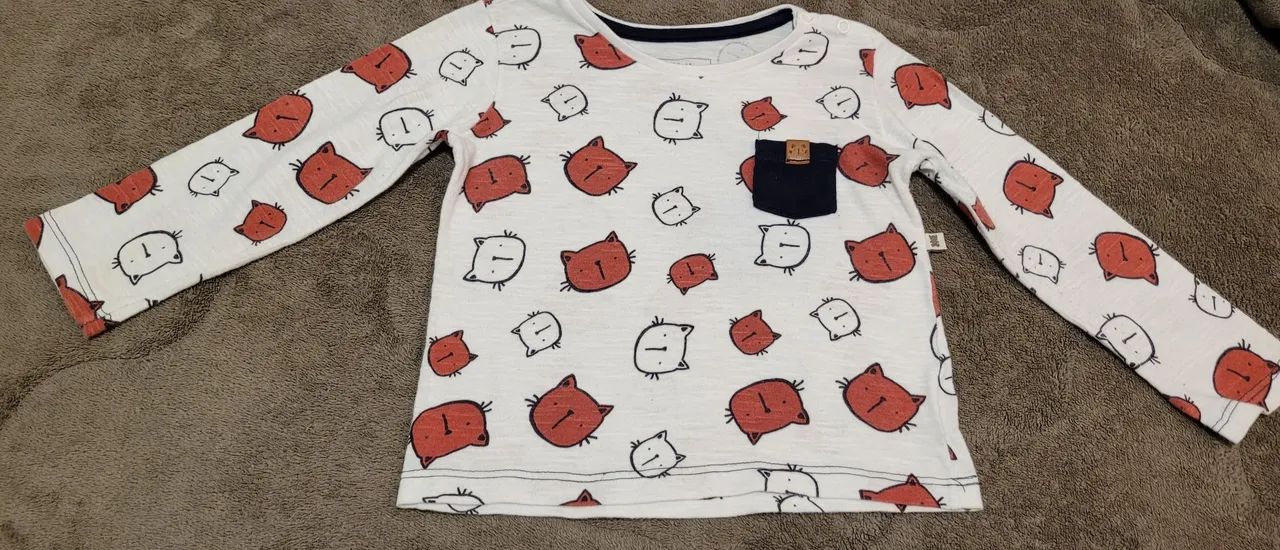 Camisa de manga bebê - Teddy Boom