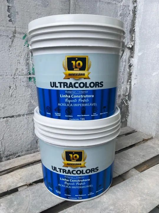 TINTAS IMPERMEÁVEL BRANCA SO $$ 130,00 REAIS  - Foto 4