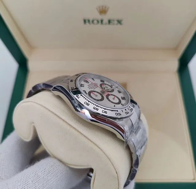 Relógio Rolex Daytona Máquina Eta Clone com Cronógrafo  - Foto 2