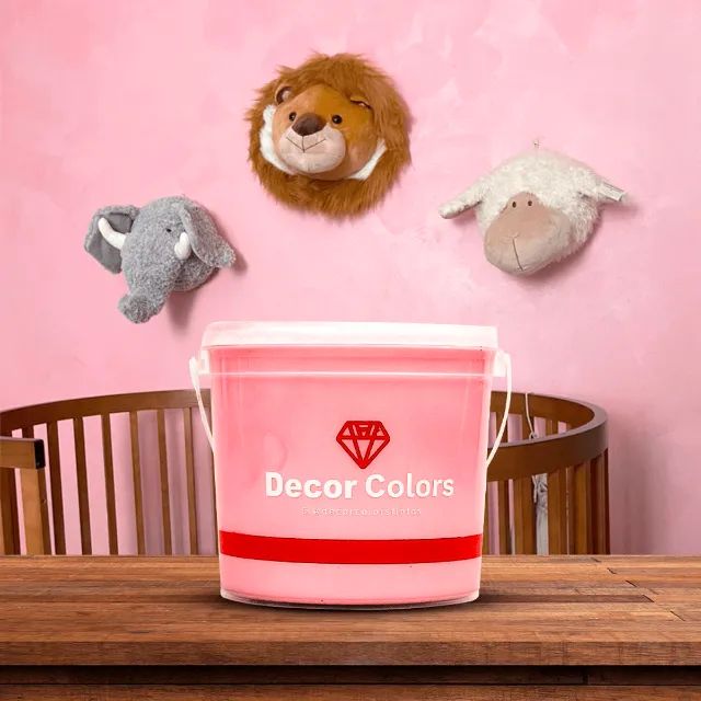 Cimento Queimado Diamantado 3,2 kg - Decor Colors - Baby Rosê