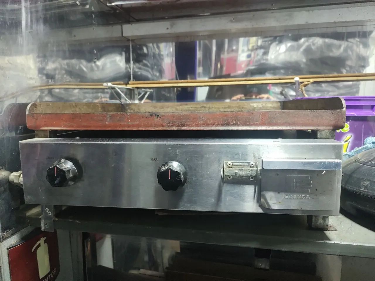 Chapa para lanches marca ' EDANCA ' . R$ 600,00 - Foto 4