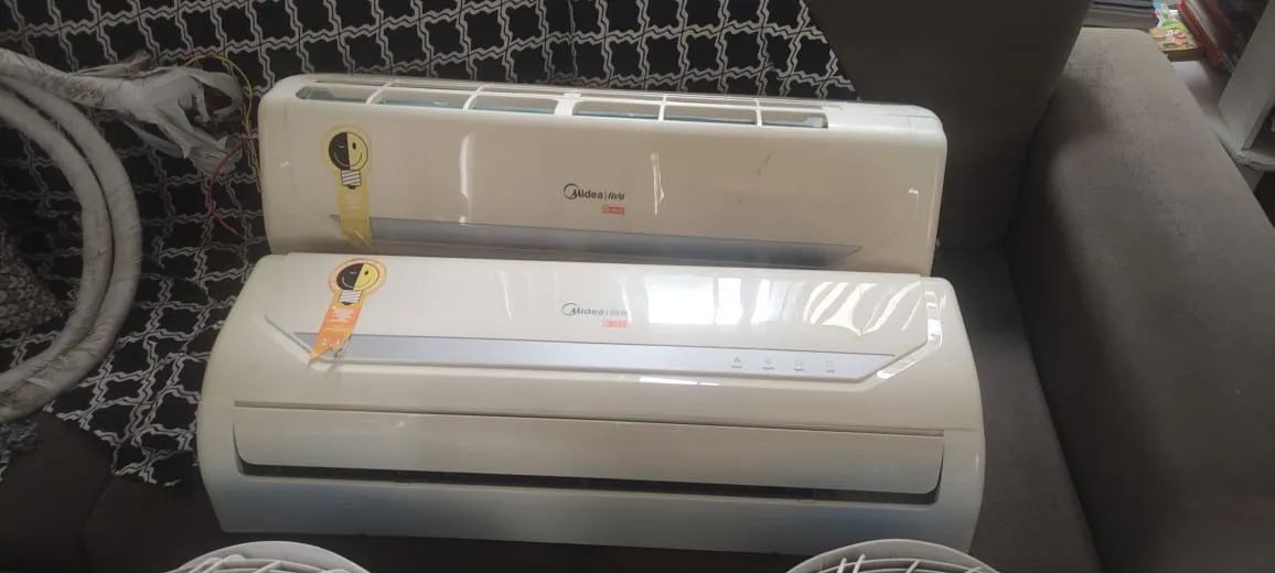 2 Ar Condicionados Midea Split 12mil BTUs