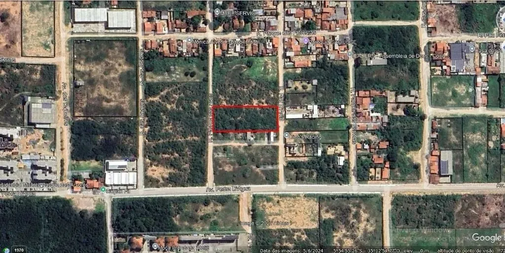 Terreno à venda, 4000 m² por R$ 800.000,00 - Parque Das Árvores - Parnamirim/RN