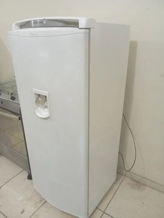 Vendo geladeira frosfree entrego grátis hj 750 reais  - Foto 6
